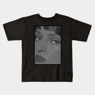 Mia Wallace (Tarantino Optical Illusion) Kids T-Shirt